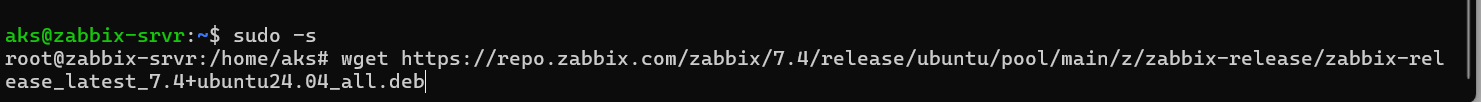 apt install zabbix-server-mysql